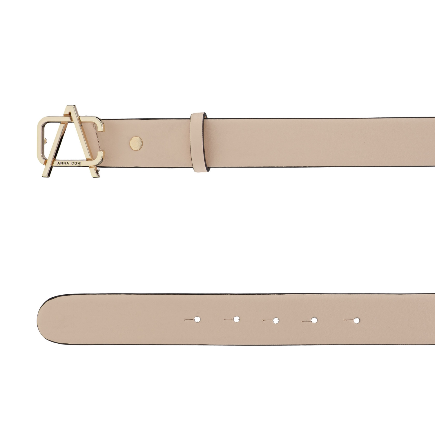 Picture of Women Leather Belt 62 VITELLO NUDE