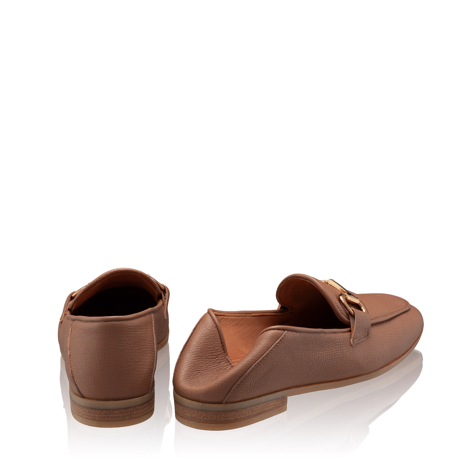 Imagine Pantofi Casual Dama 6221 Vitello Stamp Maro-Pal