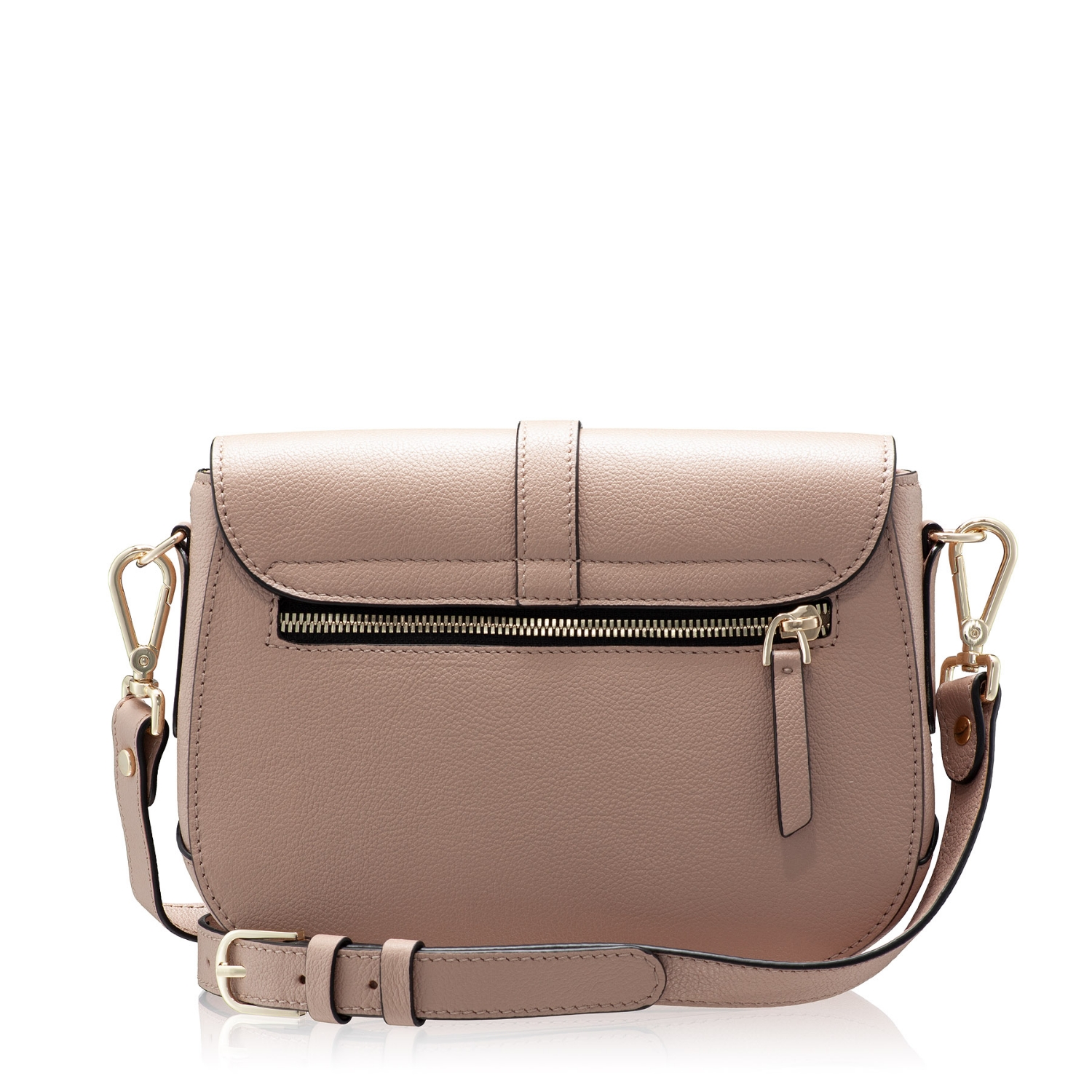 Picture of Women Leather Shoulder Bag MARIEL 02 BOTTALATO NUDE