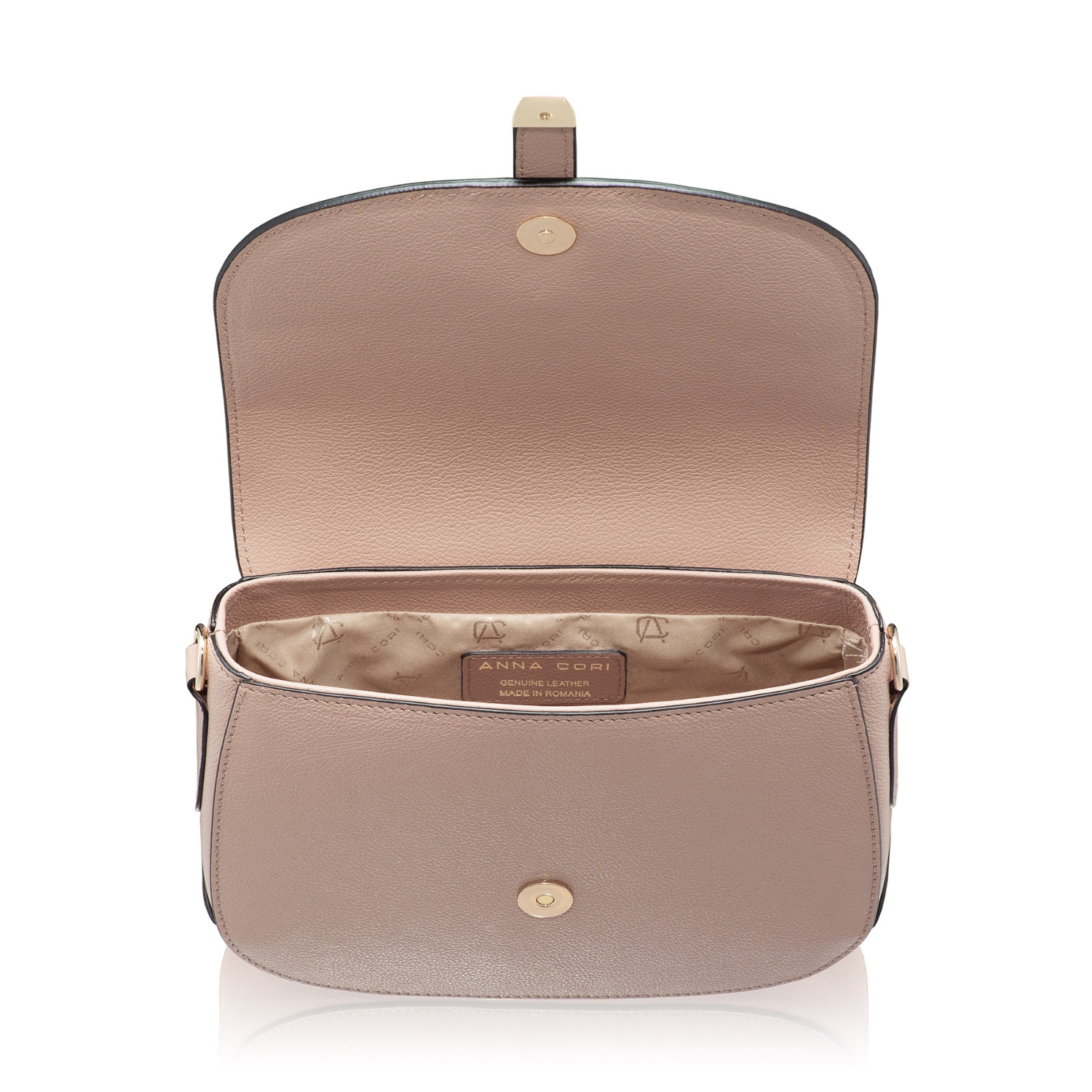 Picture of Women Leather Shoulder Bag MARIEL 02 BOTTALATO NUDE