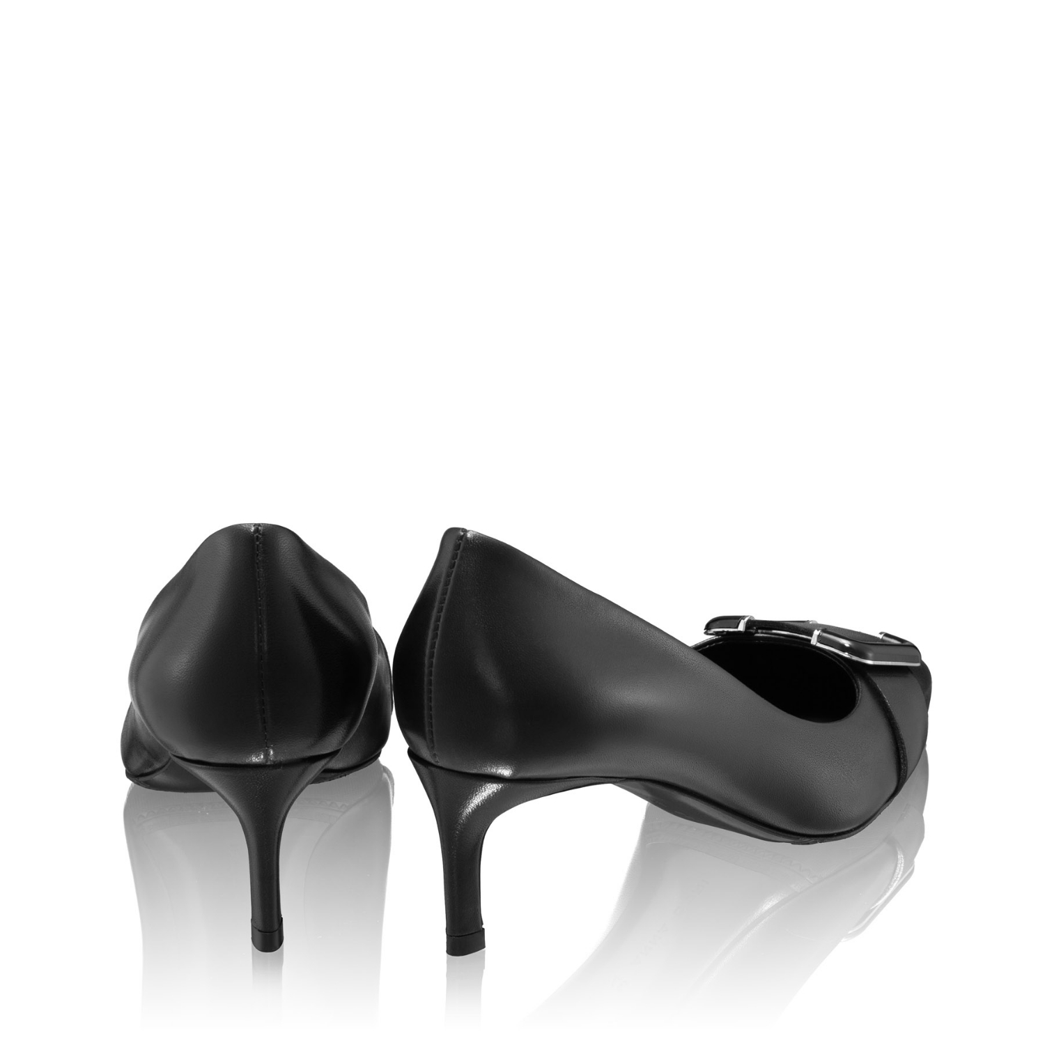 Imagine Pantofi Eleganti Dama 8225 Vitello Negru
