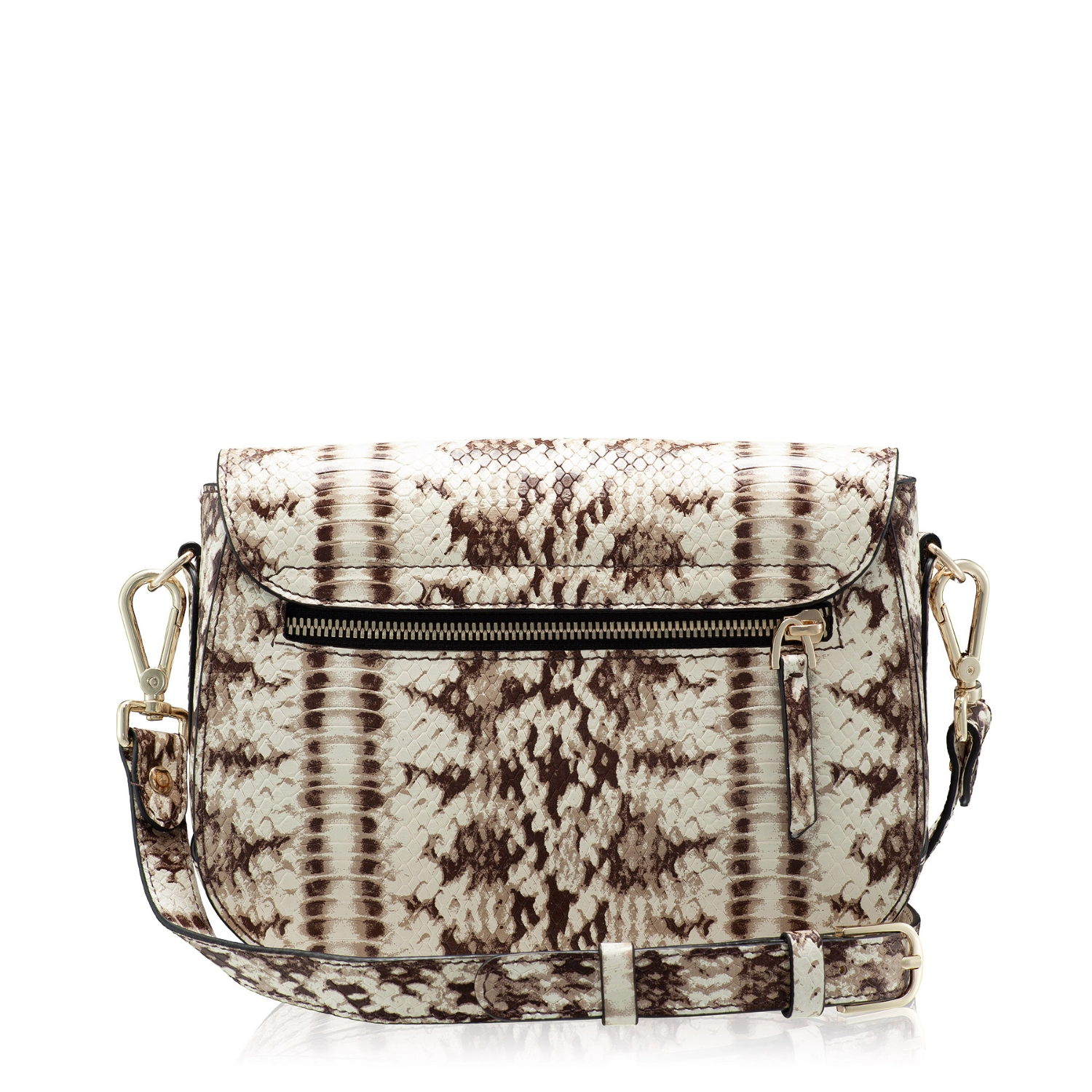 Imagine Geanta dama de umar ISRA 01 PITONE MARO