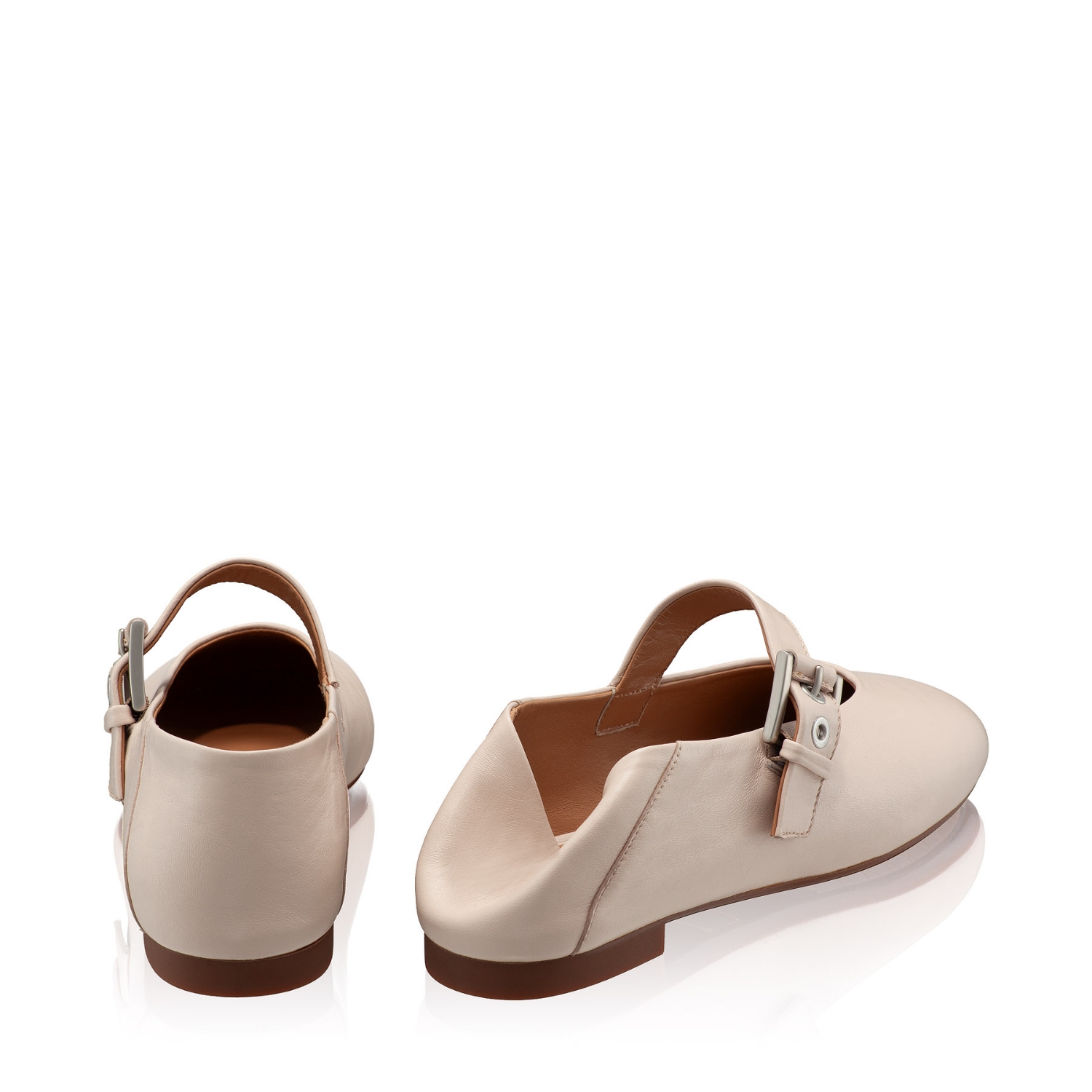 Picture of Women Ballerina Flats 7824 Nappa Beige