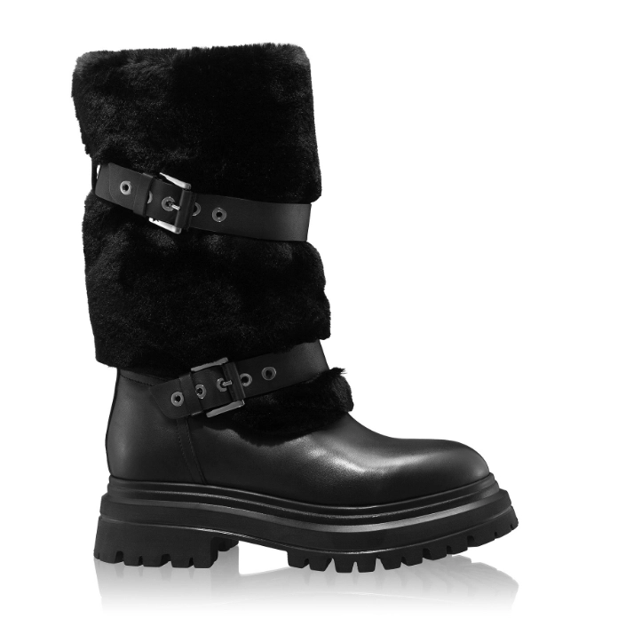 Imagine Ghete Dama 8212 Vitello Negru