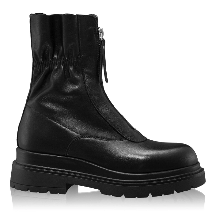 Picture of Women's  leather ankle-boots 8257 Vitello Black