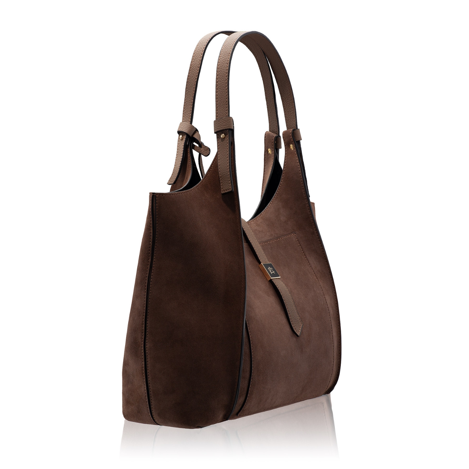 Imagine Geanta dama de umar BLUMA 03 CROSTA+BOTT FANGO