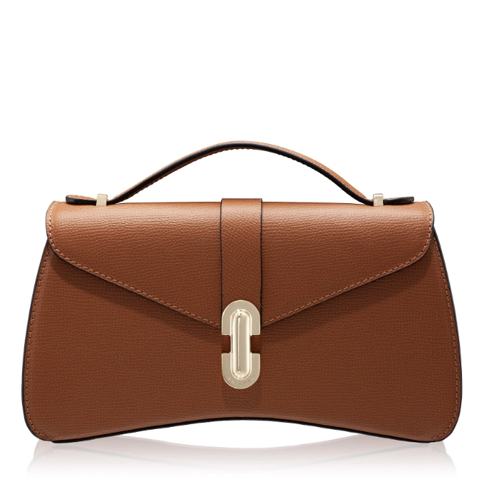 Show details for Women Leather Handbag ANERA 03 VIT STAMP CUOIO Picture of Women Leather Handbag ANERA 03 VIT STAMP CUOIO