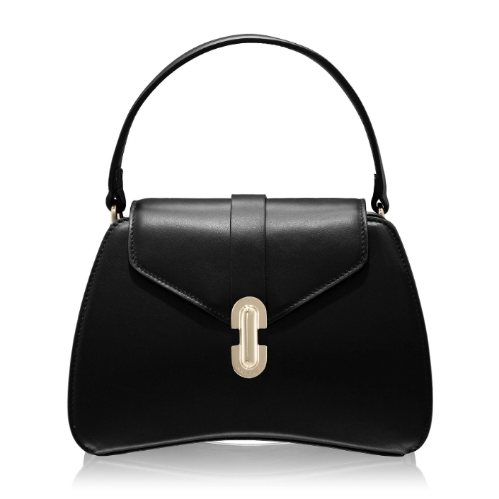 Imagine Geanta dama de Mana ANERA 02 VITELLO NEGRU