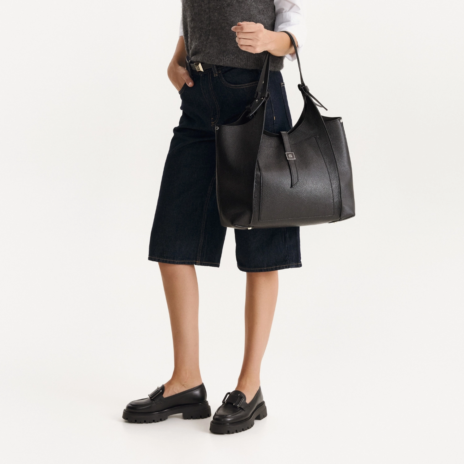 Imagine Pantofi Casual Dama 8165 Vitello Negru