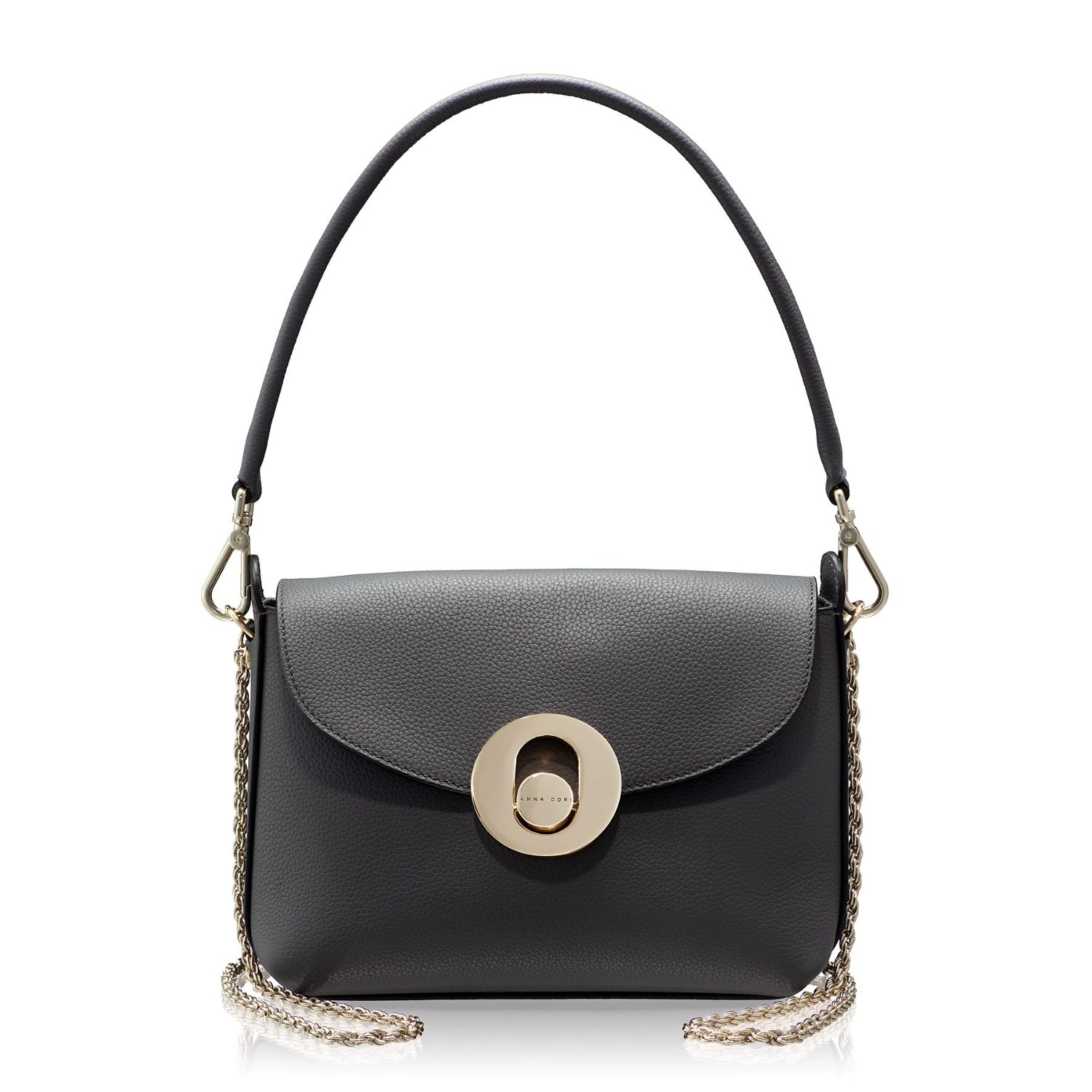 Picture of Women Leather Shoulder Bag KARMA BOTTALATO GRI