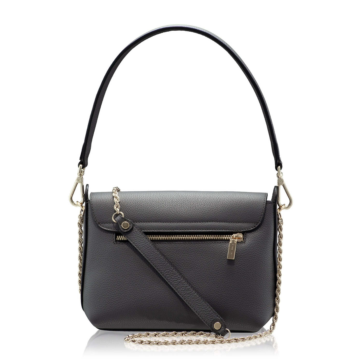 Picture of Women Leather Shoulder Bag KARMA BOTTALATO GRI