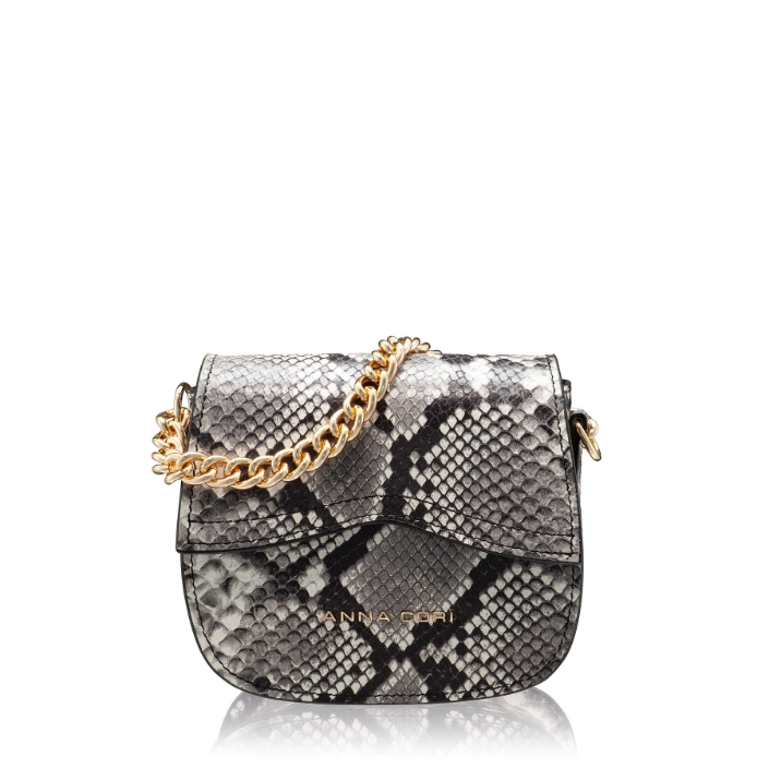 Picture of Women Leather Shoulder Bag NEVADA PITONE ROCCIA