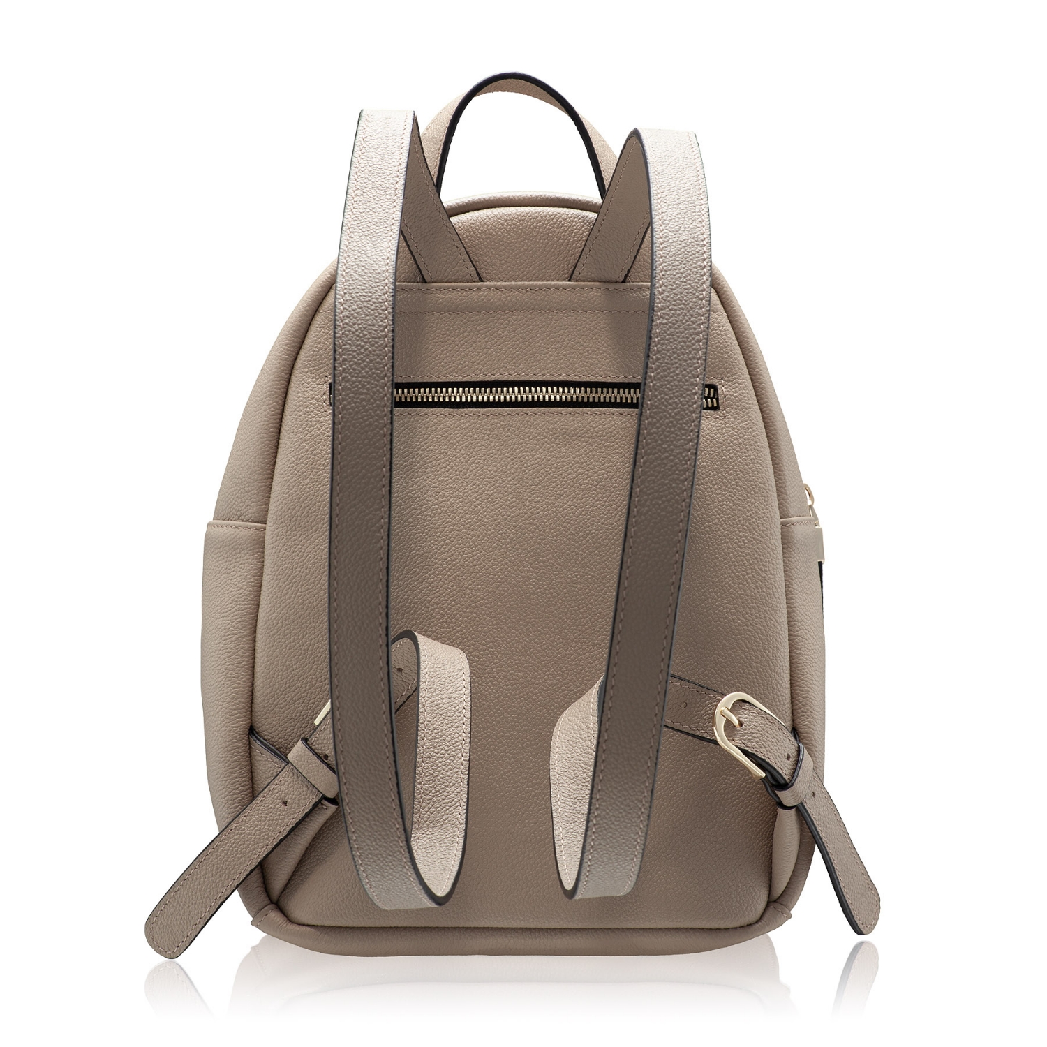 Picture of Women Leather Backpack ZINA BOTTALATO TAUPE