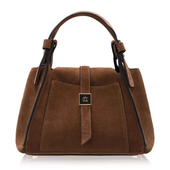 Arată detalii pentru Geanta dama de Mana BLUMA 01 CROSTA TABACCO Imagine Geanta dama de Mana BLUMA 01 CROSTA TABACCO