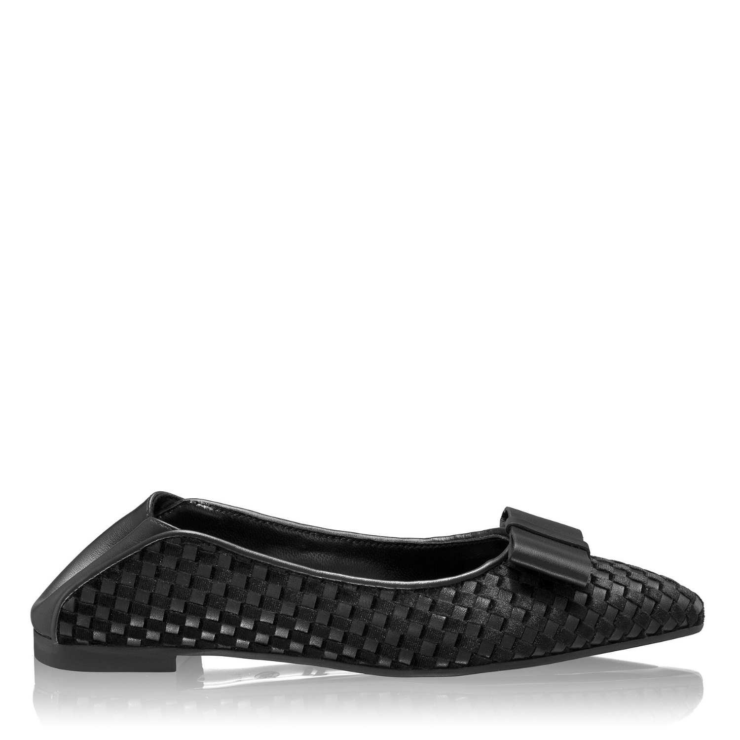Picture of Women Ballerina Flats 8497 Intreccio Negru