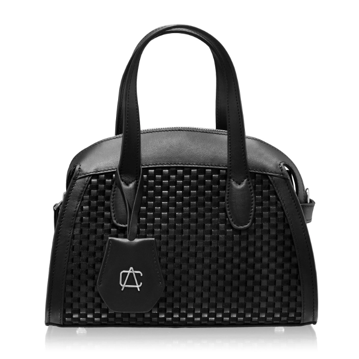 Arată detalii pentru Geanta dama de mana CORELIA 01 INTRECCIO+VIT NEGRU Imagine Geanta dama de mana CORELIA 01 INTRECCIO+VIT NEGRU