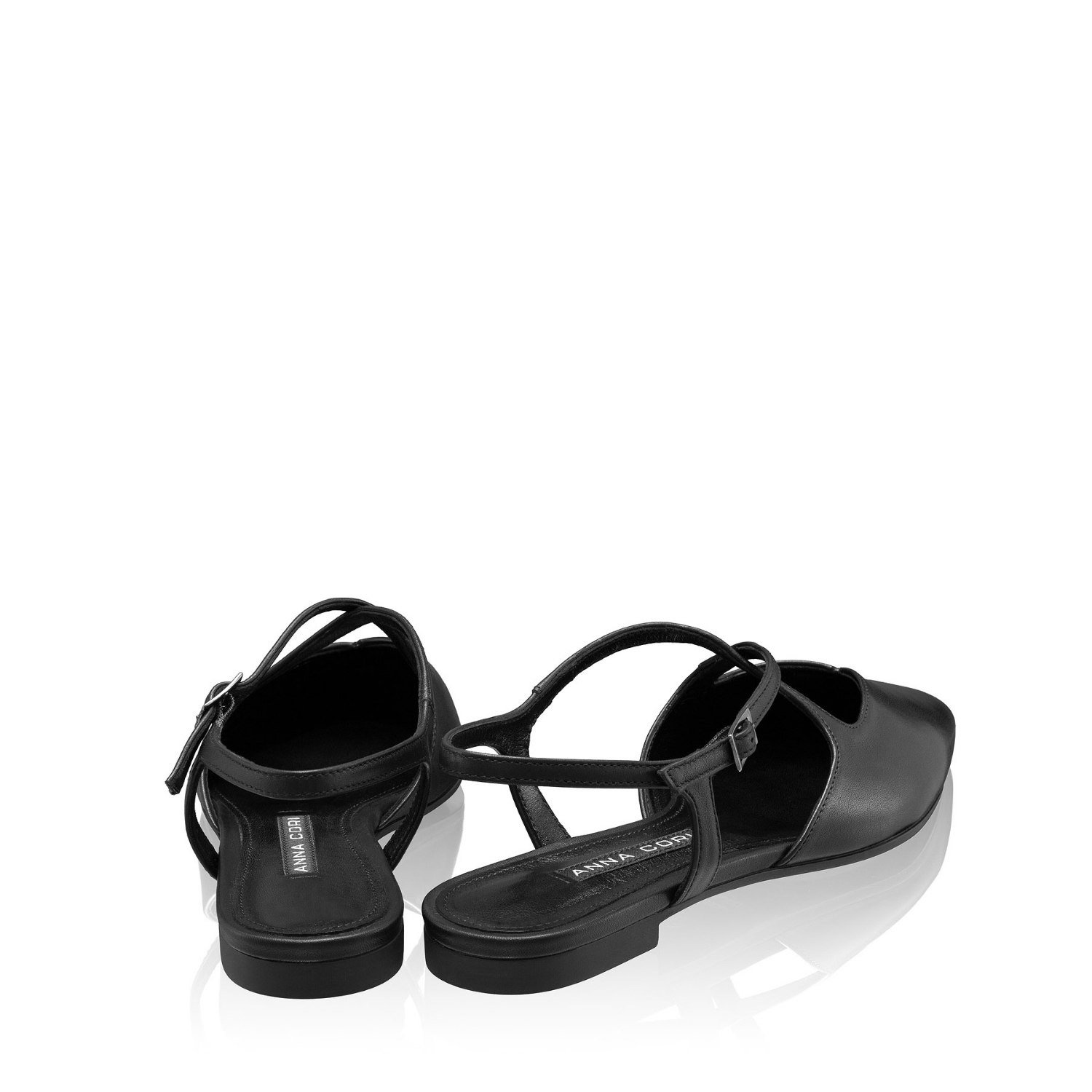 Picture of Women's Ballerinas 8391 Vitello Black