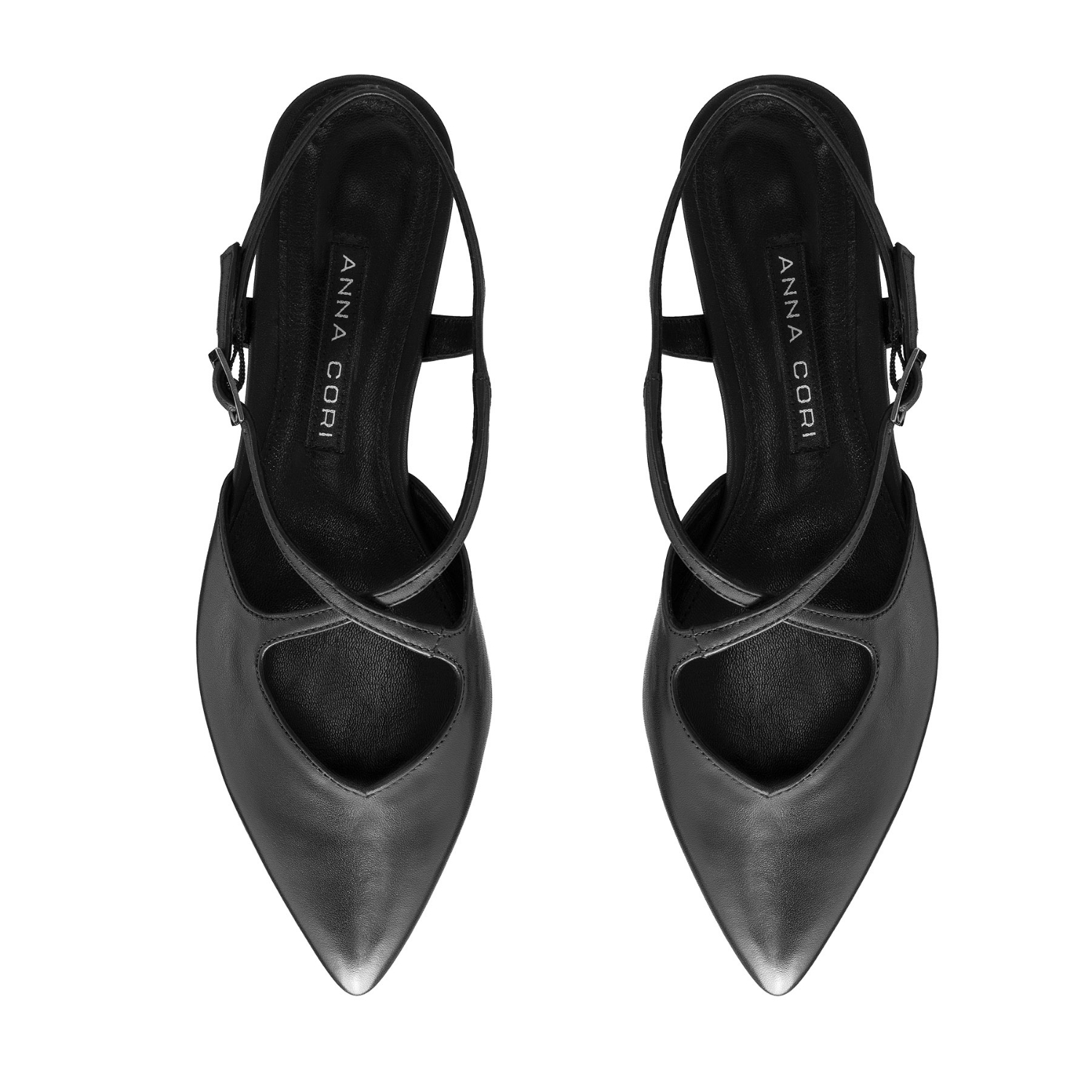 Picture of Women's Ballerinas 8391 Vitello Black