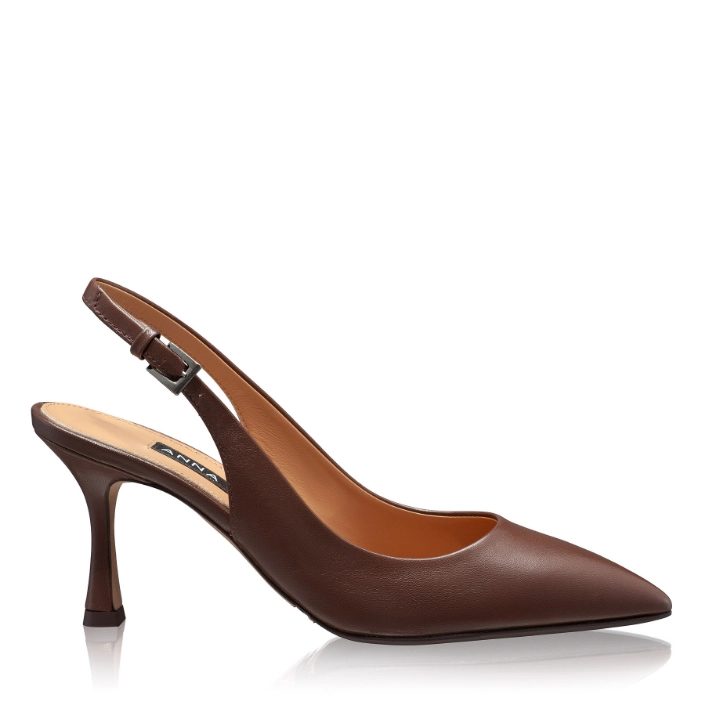 Picture of Mid-heel Slingback Pumps 5728 Vitello T.Moro