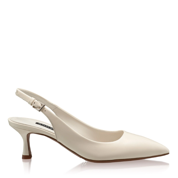 Picture of Kitten heel Slingback Pumps 7552 Lac Panna