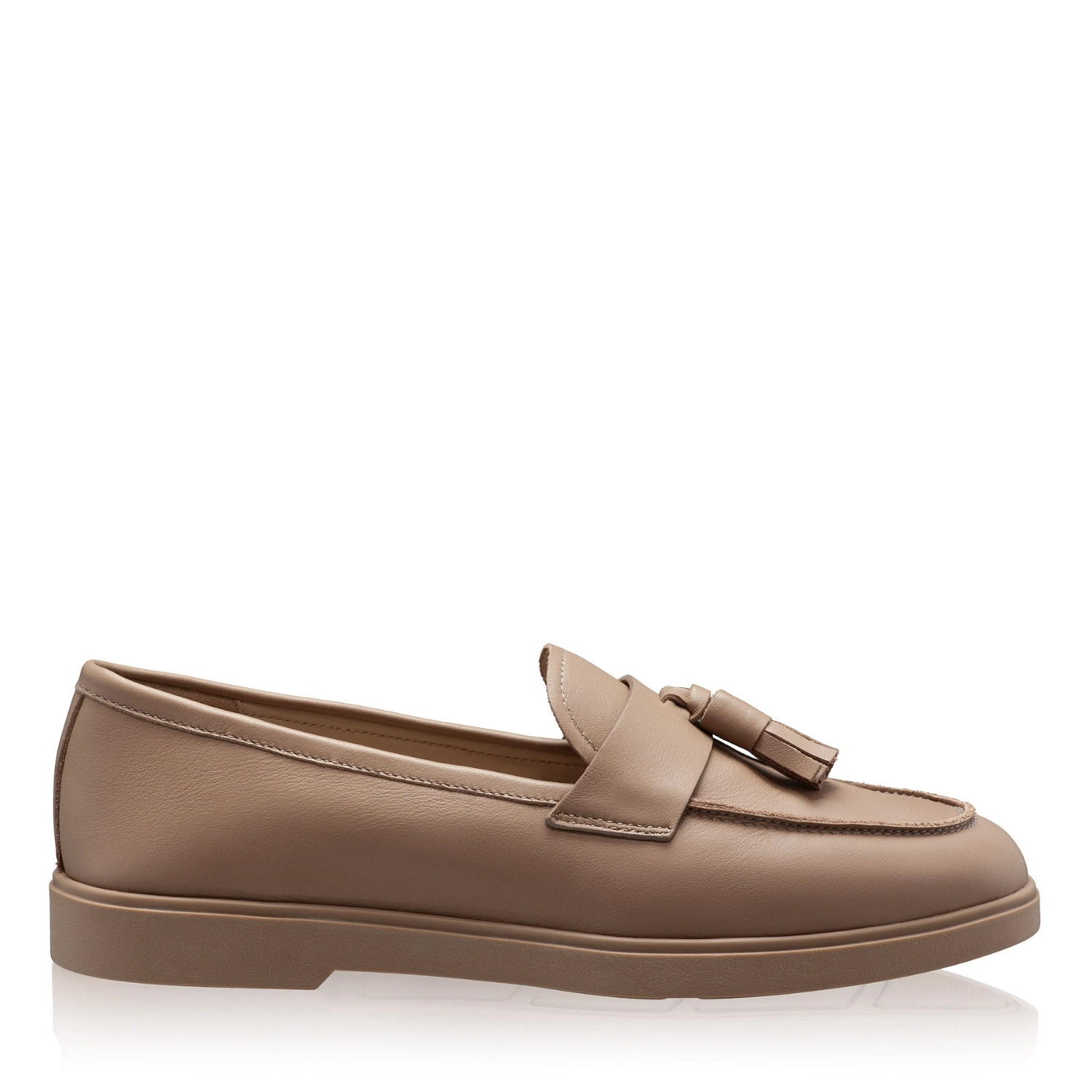 Picture of Women Leather Casual Loafers 7517 Vitello Taupe