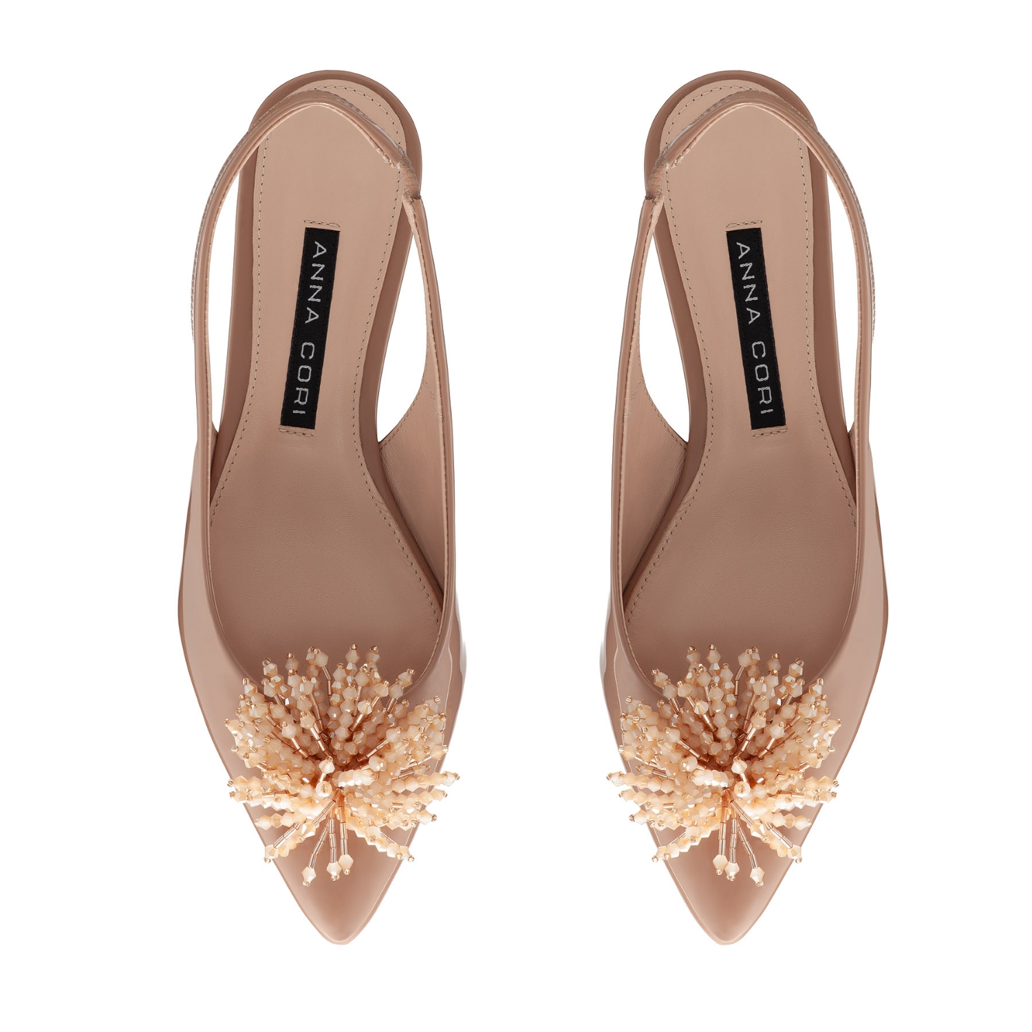 Picture of Women Ballerina Flats 8394 Lac Nude