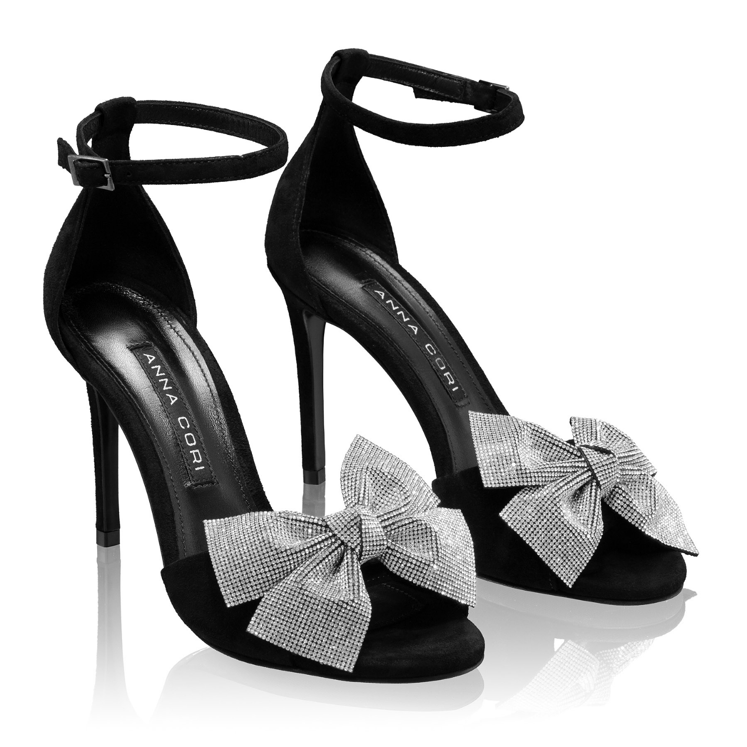 Imagine Sandale Dama 8464 Camoscio Negru