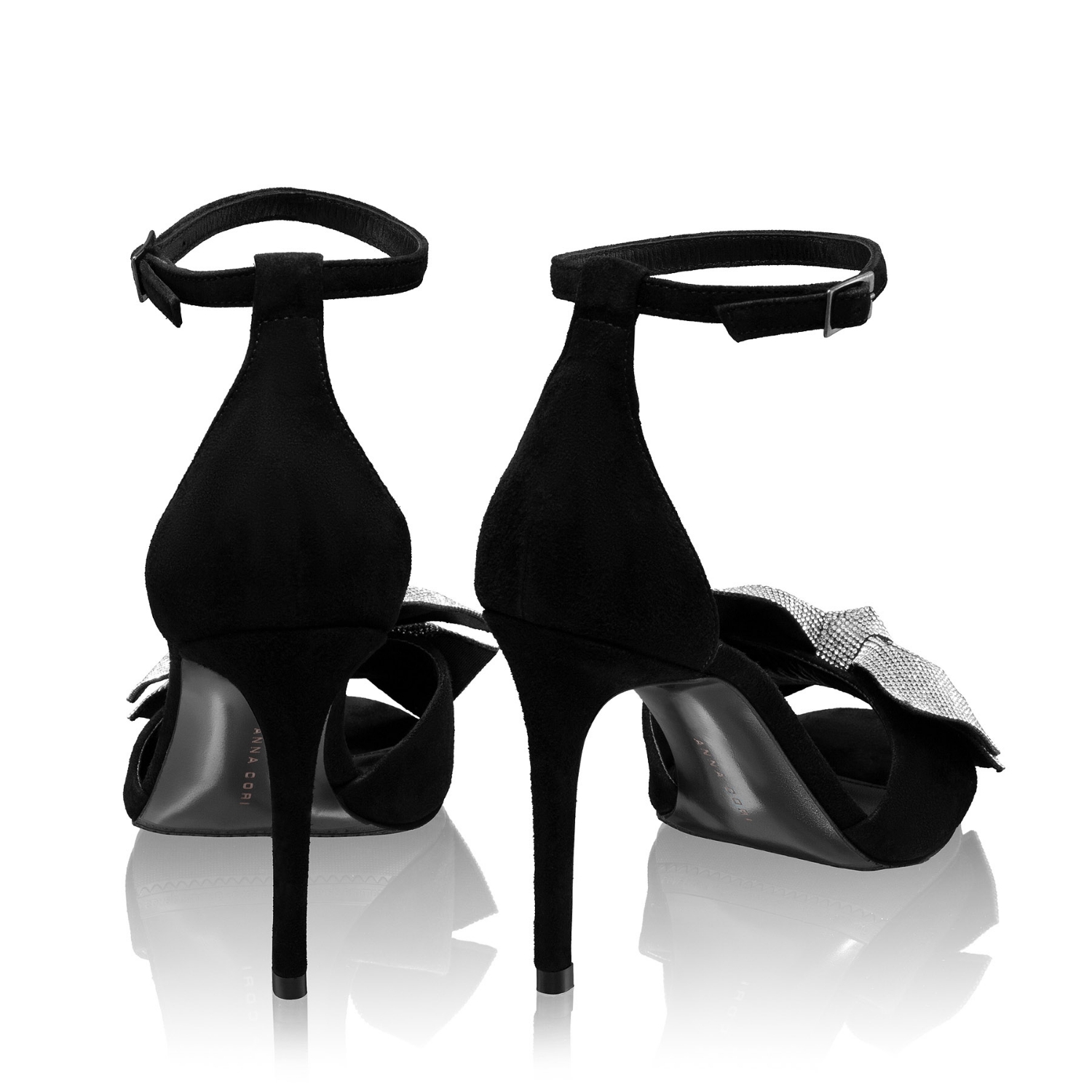 Imagine Sandale Dama 8464 Camoscio Negru