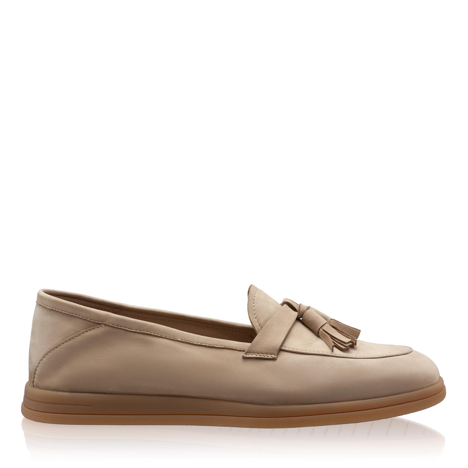 Picture of Women Casual Loafers 8002 Nabuck Beige