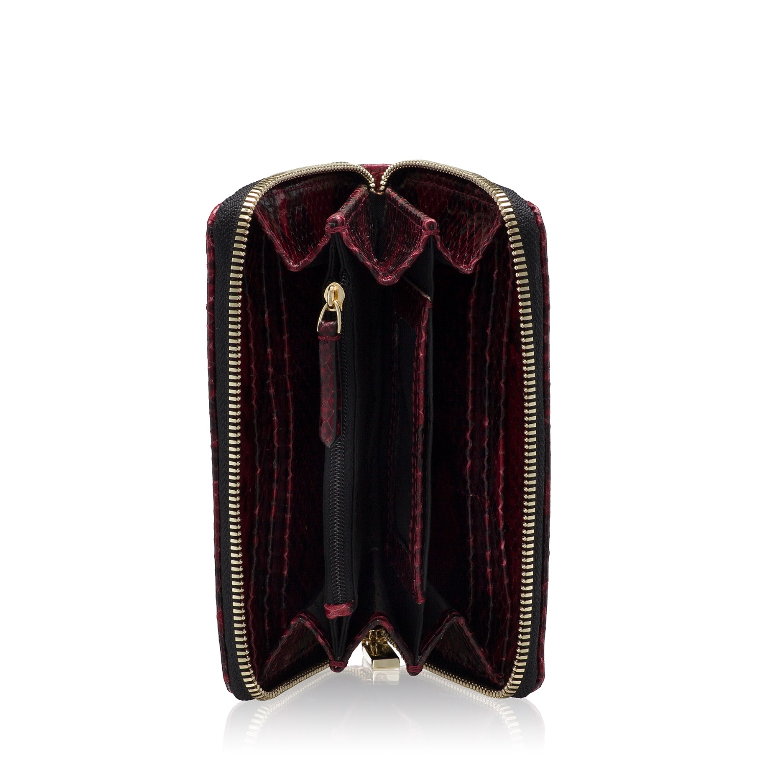 Imagine Portofel dama ARIS PITONE BORDO