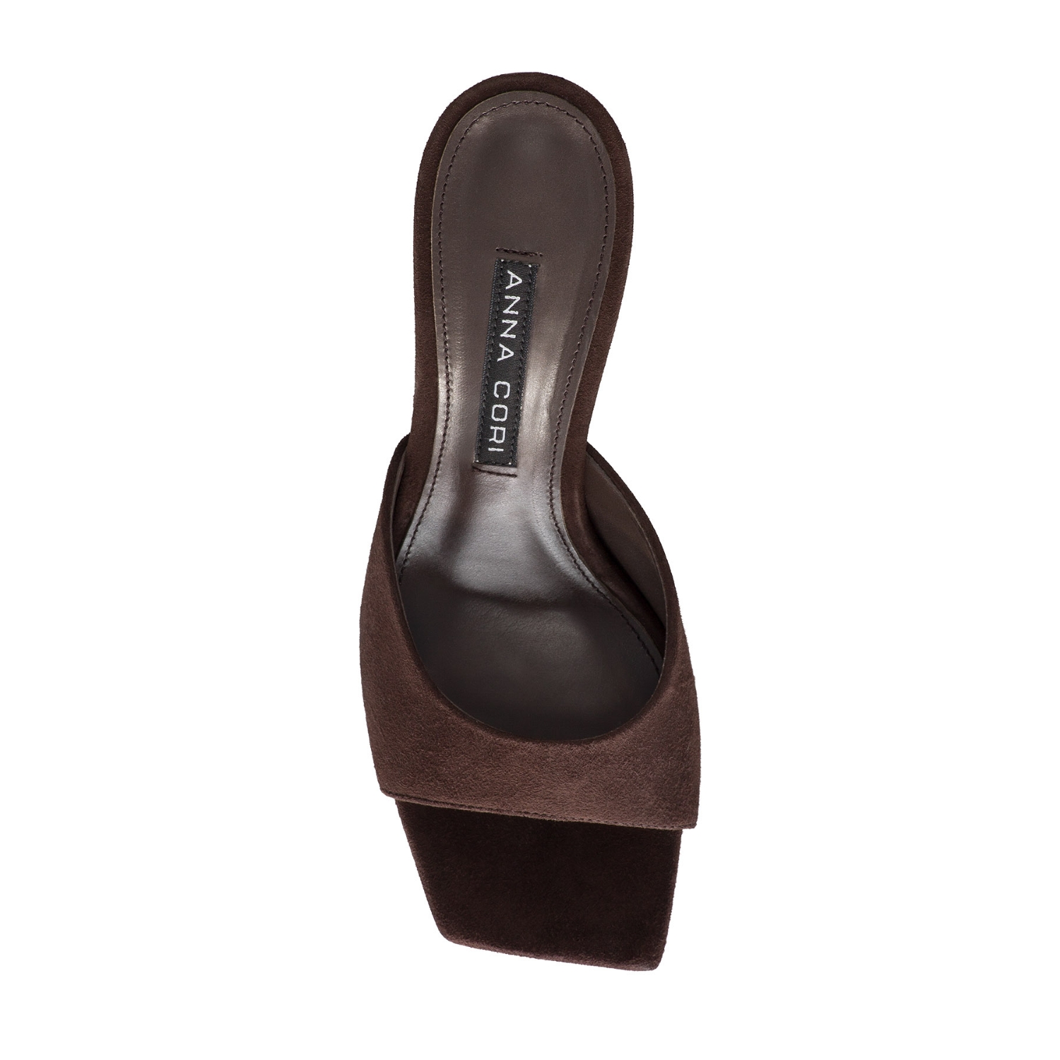 Picture of Women Leather Mules 8504 Camoscio T.Moro