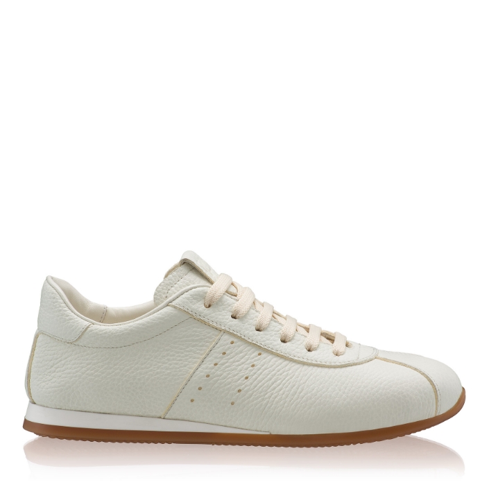 Picture of Women leather sport shoes 8327 Bottalato Panna
