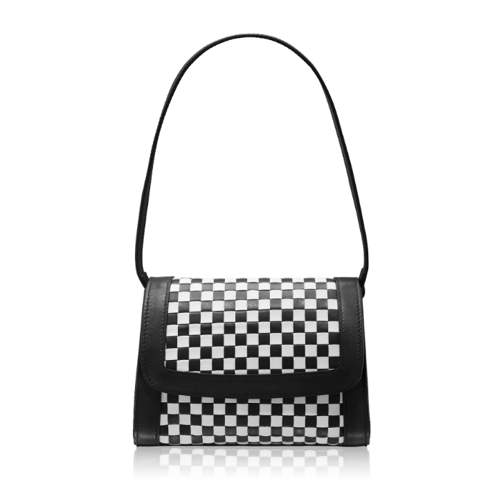 Picture of Women's shoulder bag CORELIA 02 INTR ALB+VIT BLACK