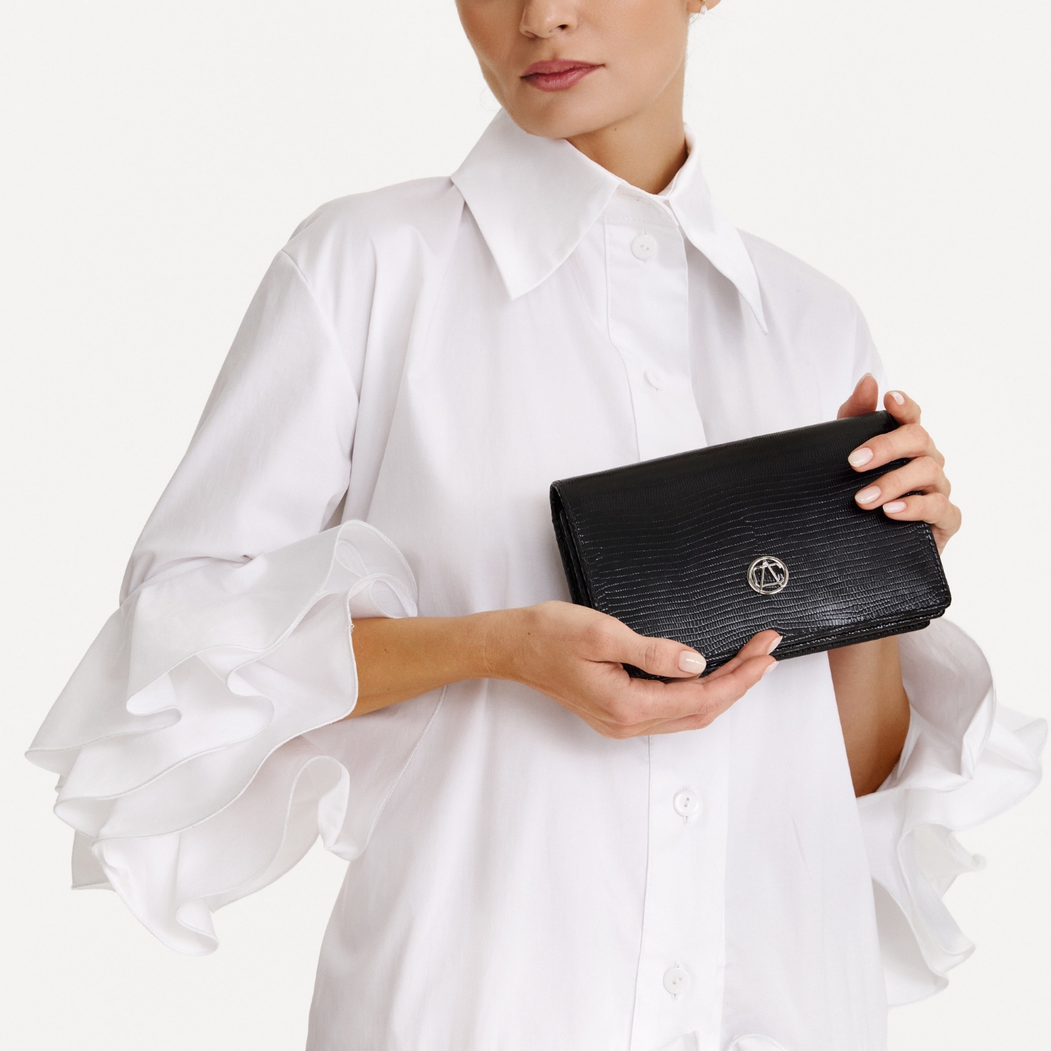 Imagine Geanta dama plic ARNA 02 TEYUS NEGRU