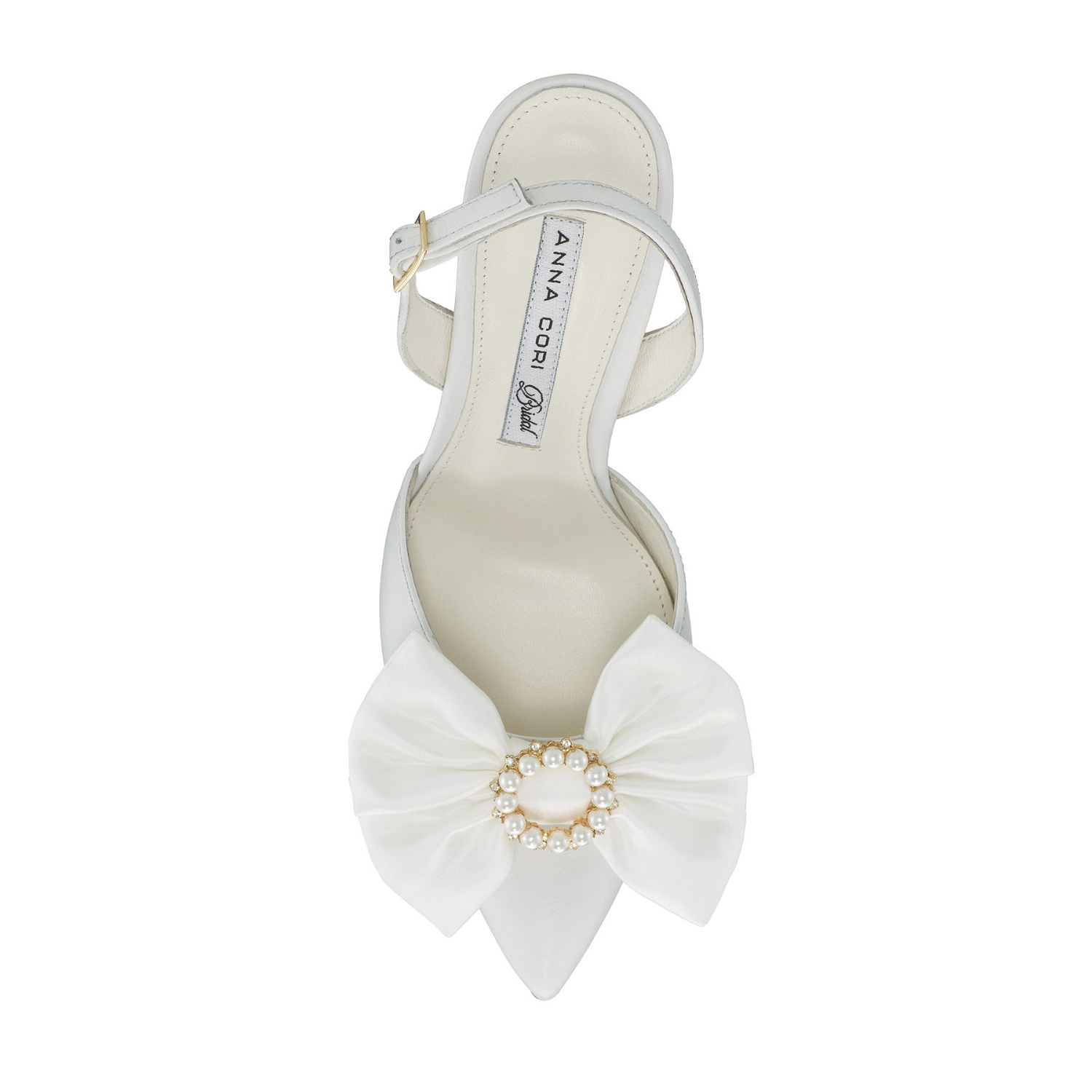 Imagine Pantofi Decupati Dama 8447 Vitello Alb