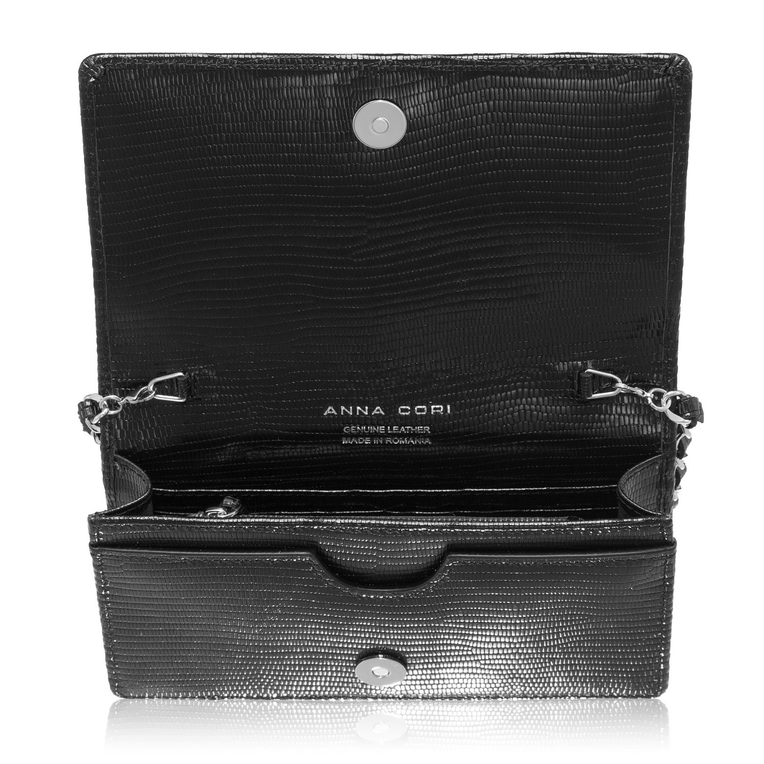 Imagine Geanta dama plic ARNA 02 TEYUS NEGRU