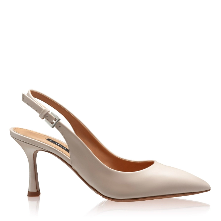 Picture of Mid-heel Slingback Pumps 5728 Lac Bej