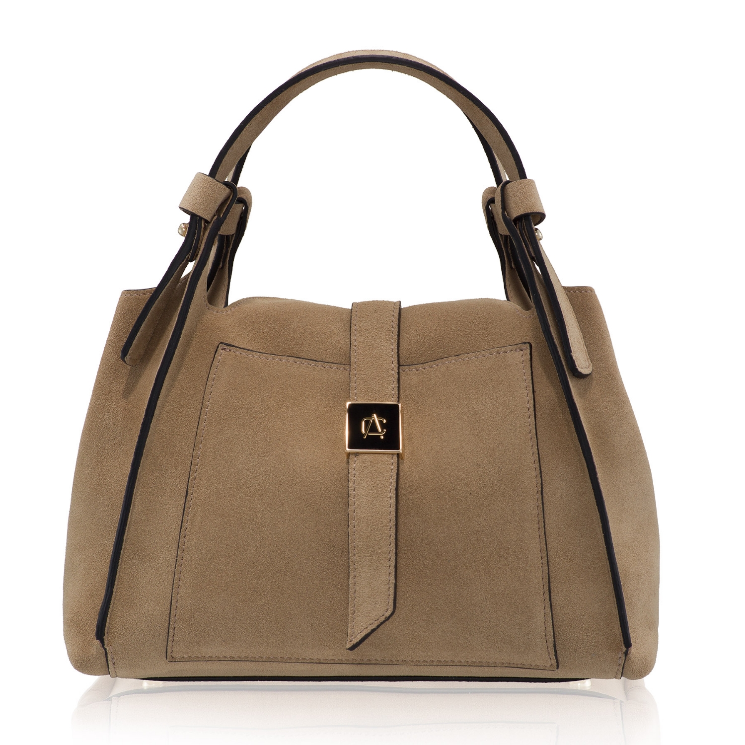 Imagine Geanta dama de Mana BLUMA 01 CROSTA BEJ