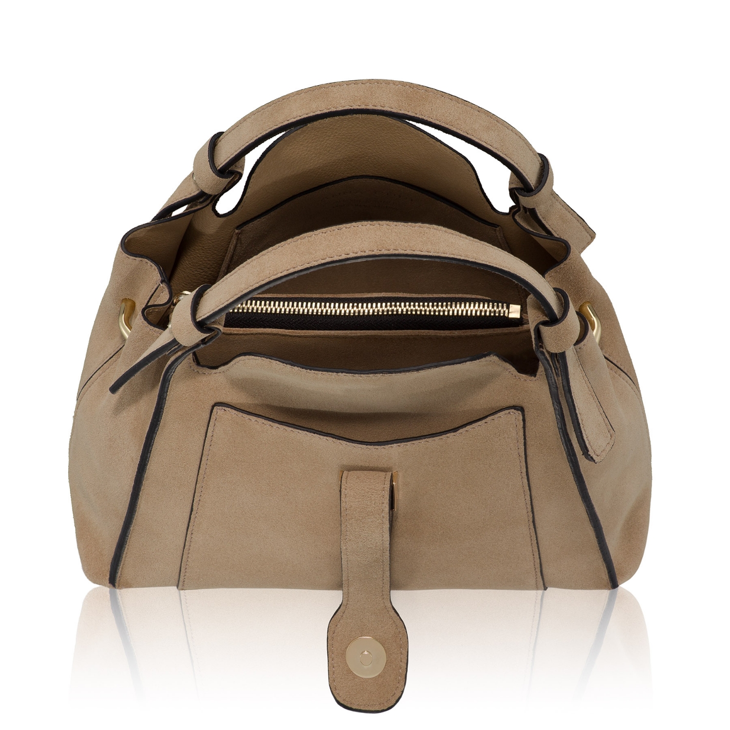 Imagine Geanta dama de Mana BLUMA 01 CROSTA BEJ