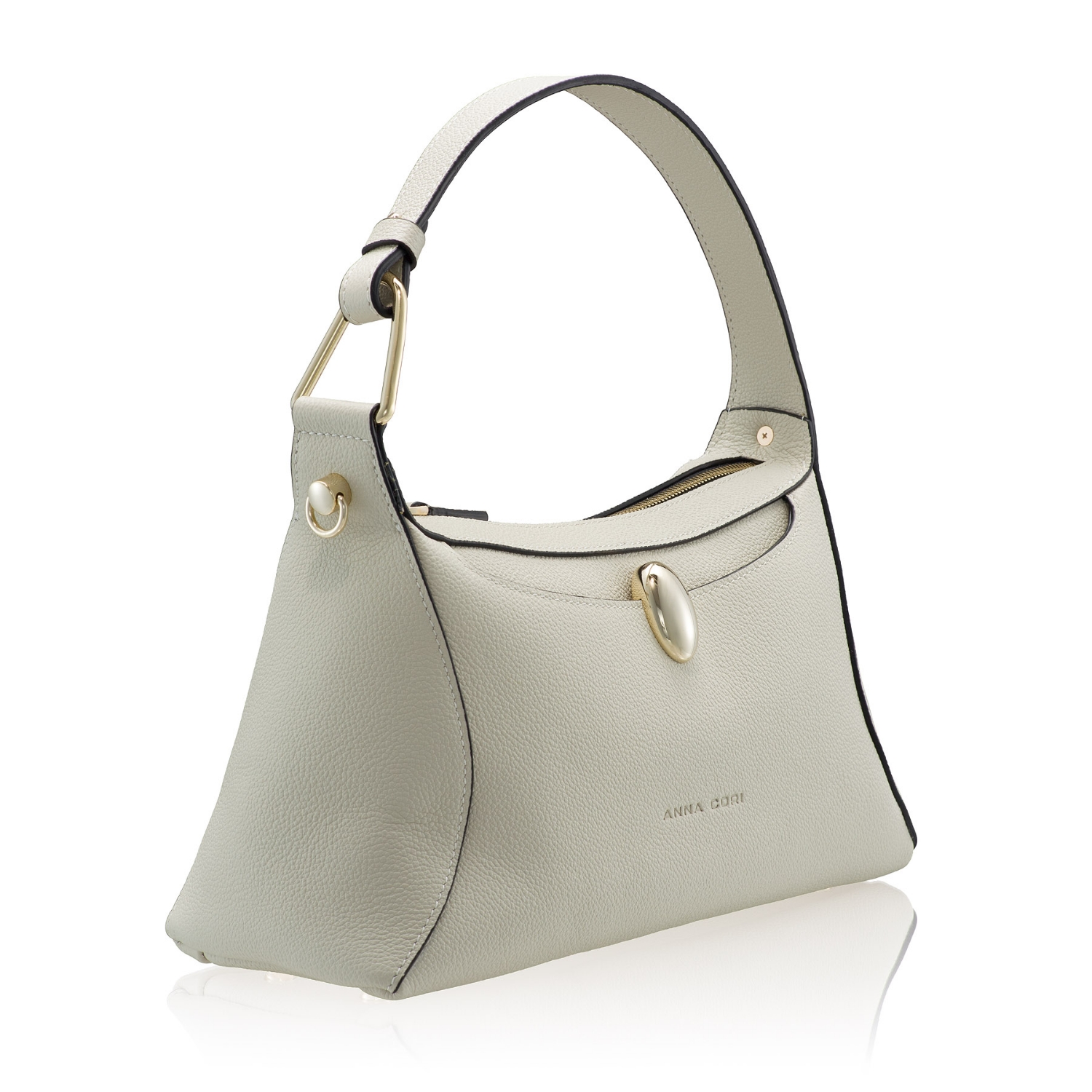Picture of Women Leather Handbag LIORA 01 BOTTALATO PANNA