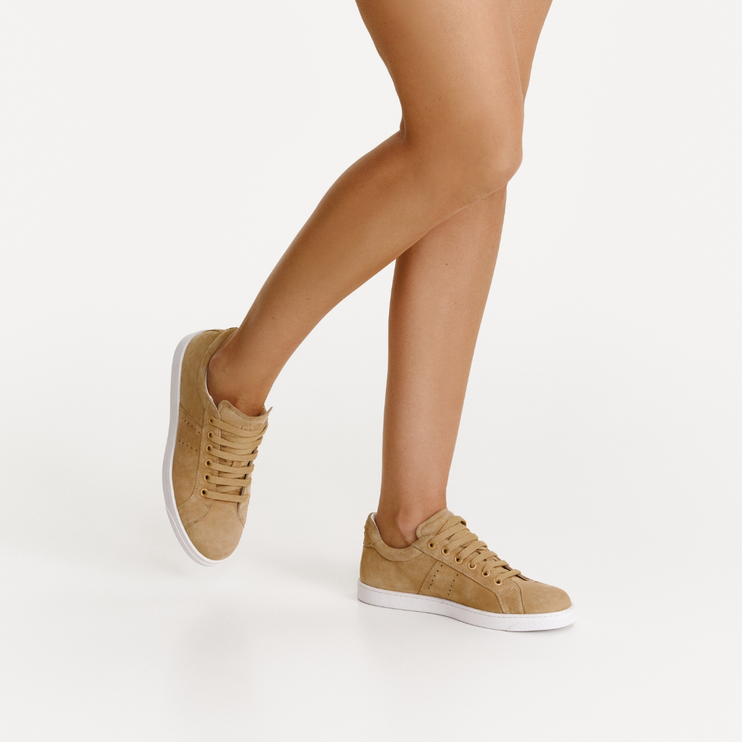 Imagine Pantofi Sport Dama 8330 Camoscio Bej