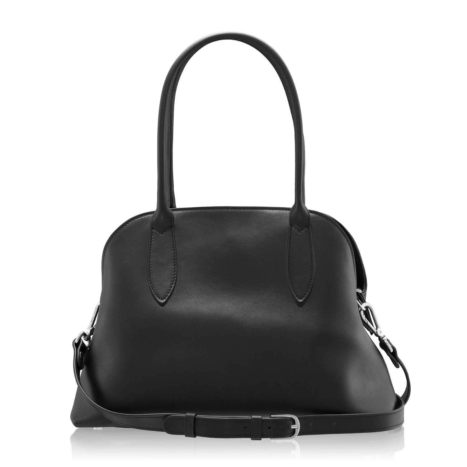 Picture of Women Leather Handbag FYRA 01 Vitello Black