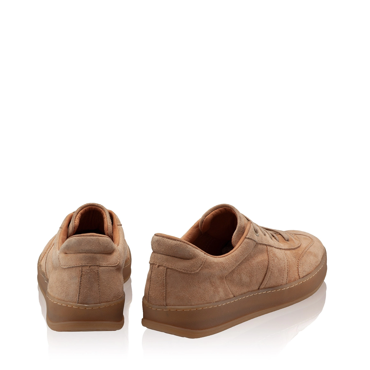 Picture of Women leather sport shoes 8066 Camoscio Biscotto