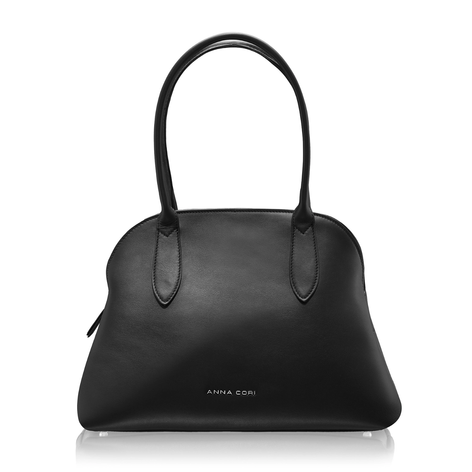Picture of Women Leather Handbag FYRA 01 Vitello Black