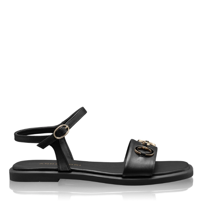 Imagine Sandale Dama 8454 Vitello Negru