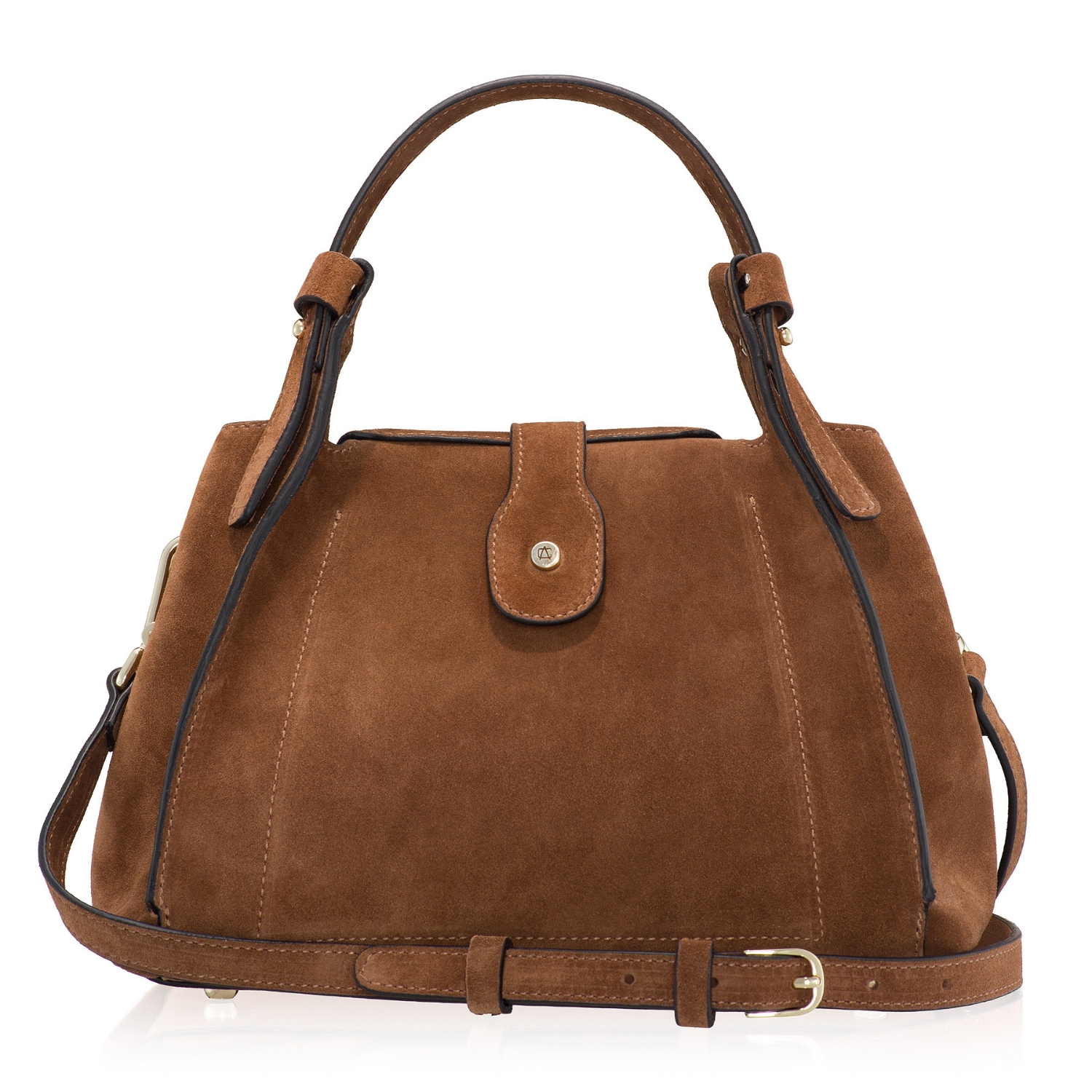 Imagine Geanta dama de Mana BLUMA 01 CROSTA COGNAC