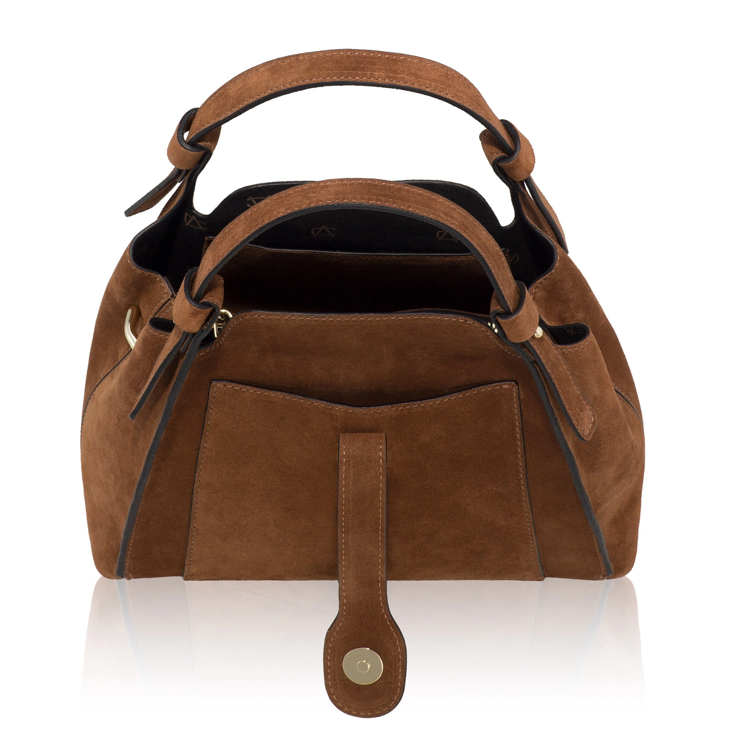 Imagine Geanta dama de Mana BLUMA 01 CROSTA COGNAC