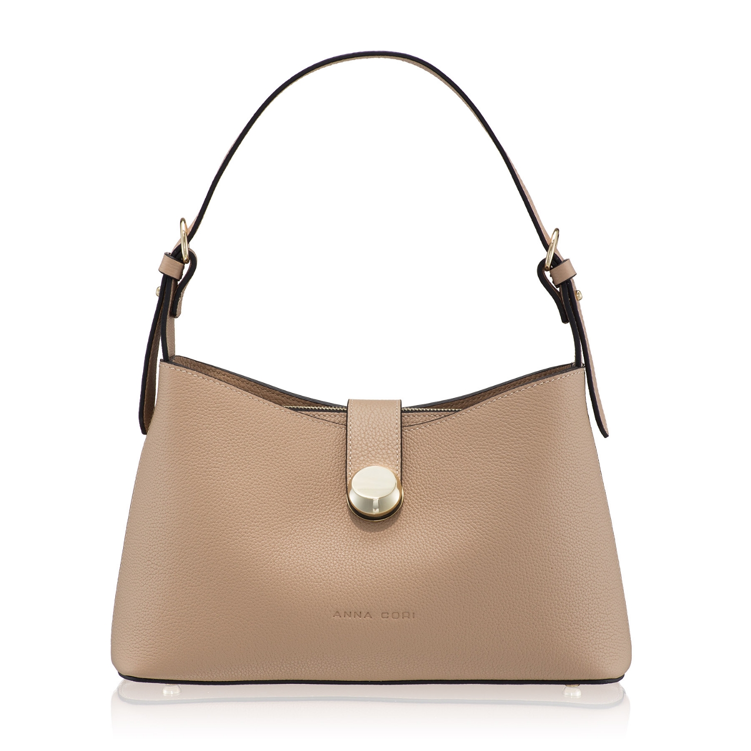 Picture of Shoulder Tote-bag GOLDA 01 BOTTALATO NUDE