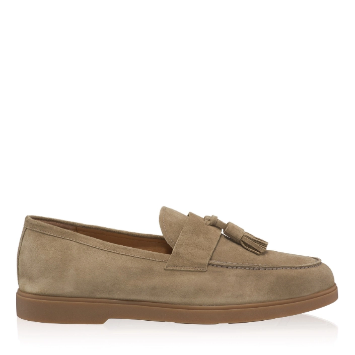 Picture of Men Natural Leather Loafers 7628 Crosta Palude