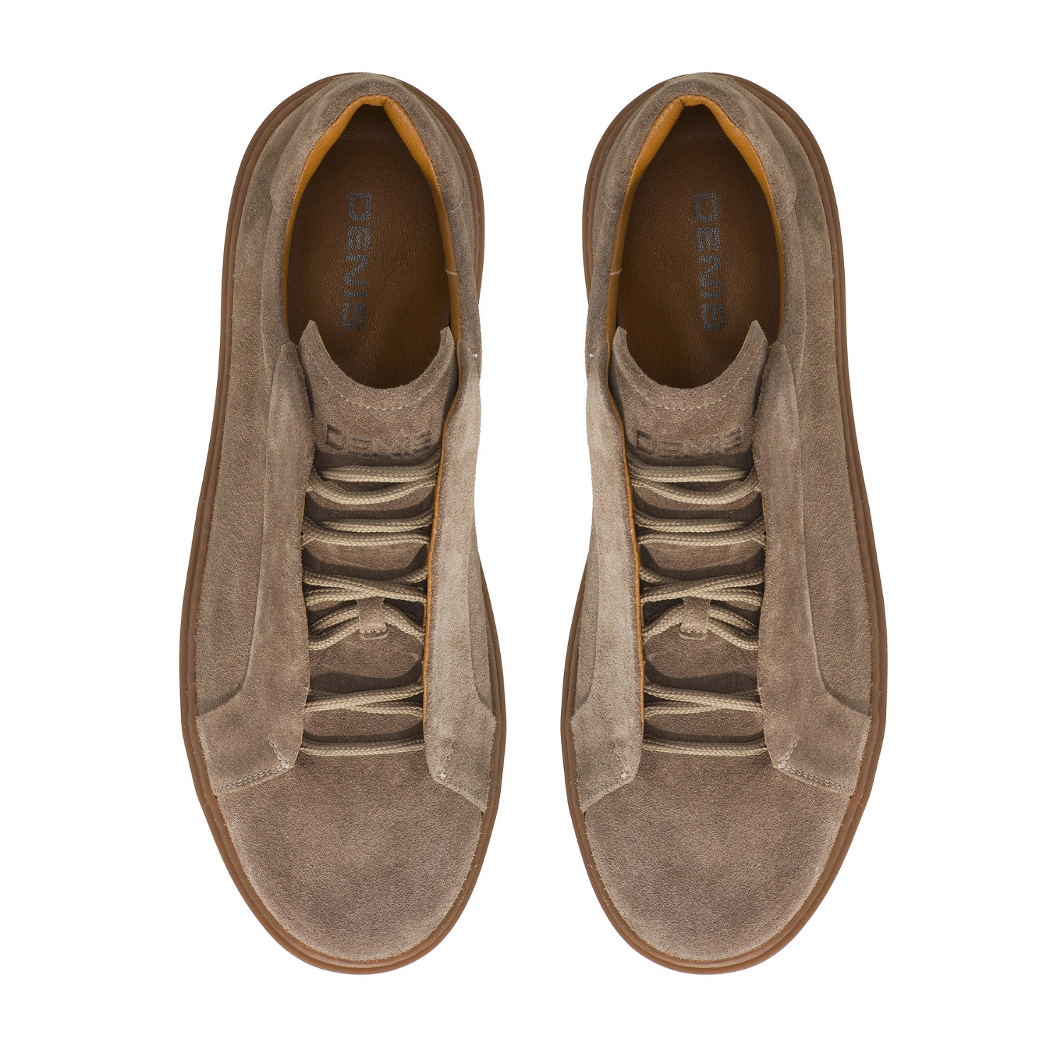 Picture of Men Suede Leather Sport Shoes 7772 Crosta Taupe